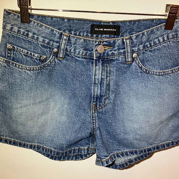 2 set - Jean & Tropical Shorts Size S-M, 6-8 - Picture 4 of 8